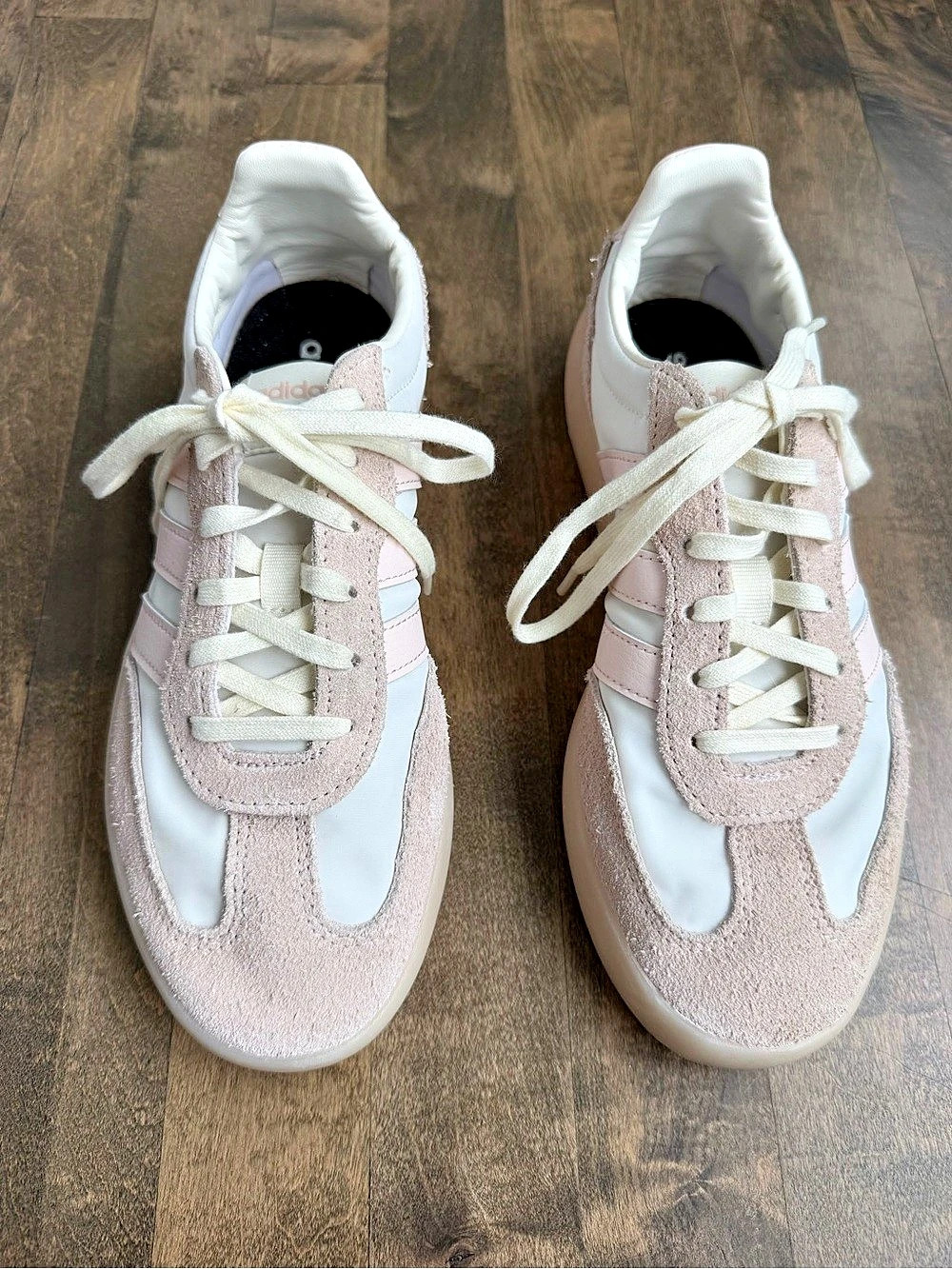 adidas Pink & White Sneakers